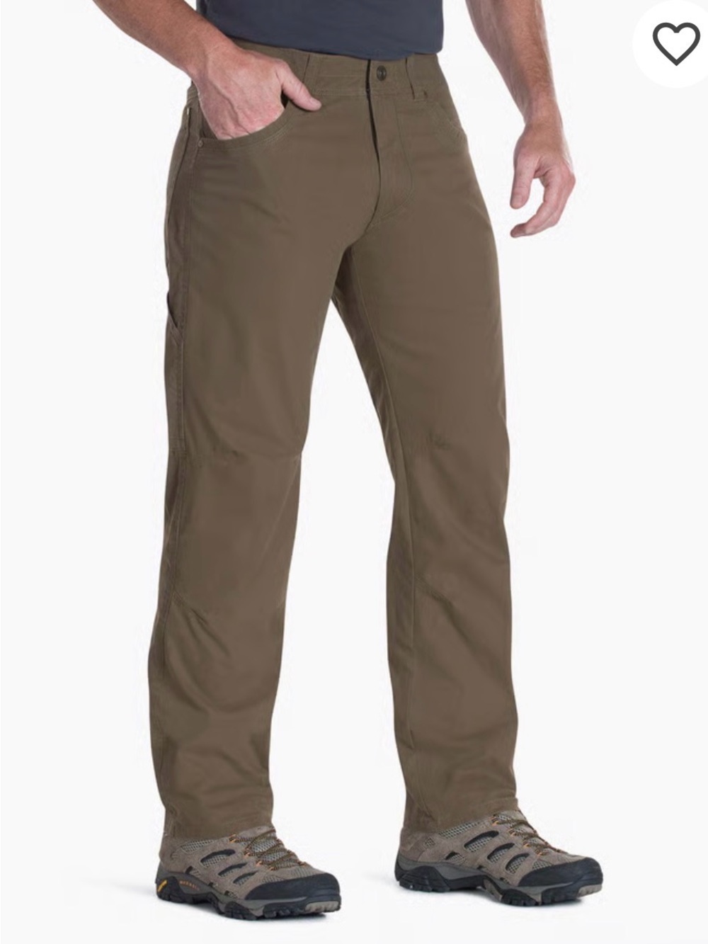 KÜHL Revolvr Men’s Pants 42x30 Brown Hiking Outdoor Stretch Utility